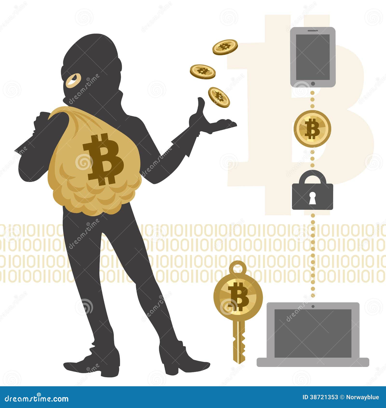 como hacker bitcoins definition