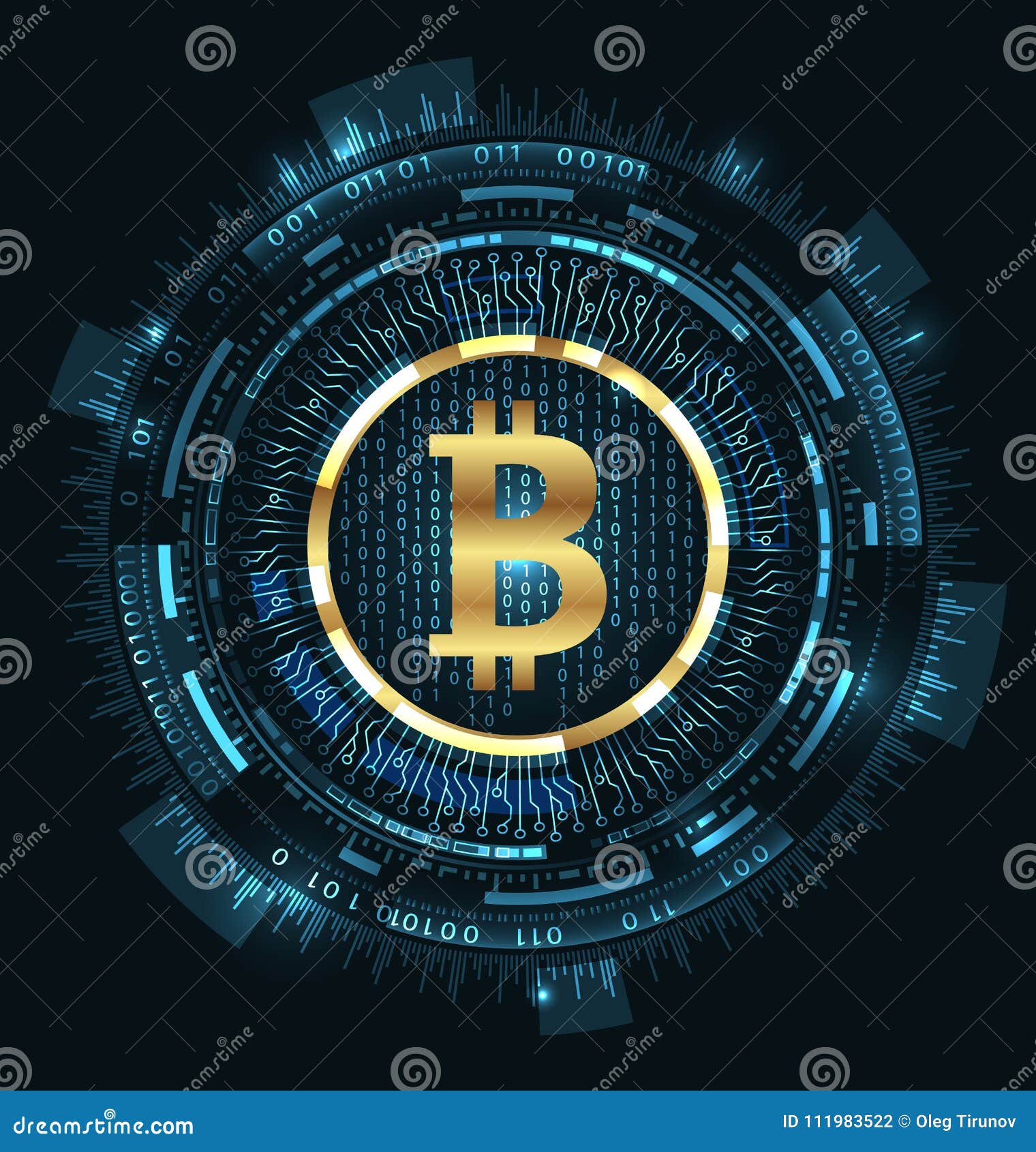 bitcoin with hud s. bit coin, btc, bit-coin, digital currency. cryptocurrency