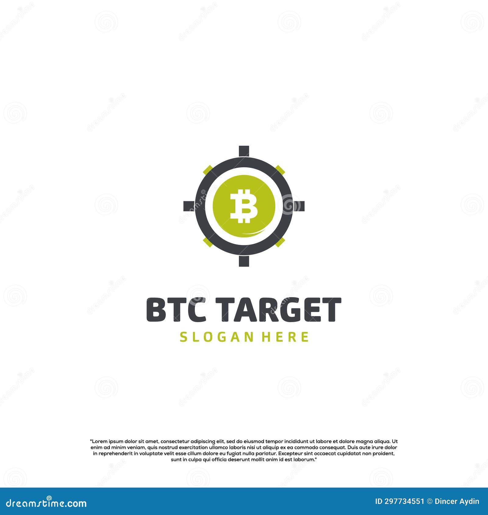 Bitcoin Hunting Logo, Bitcoin with Sniper Scope Logo Concept Stock Vector -  Illustration of mining, business: 297734551