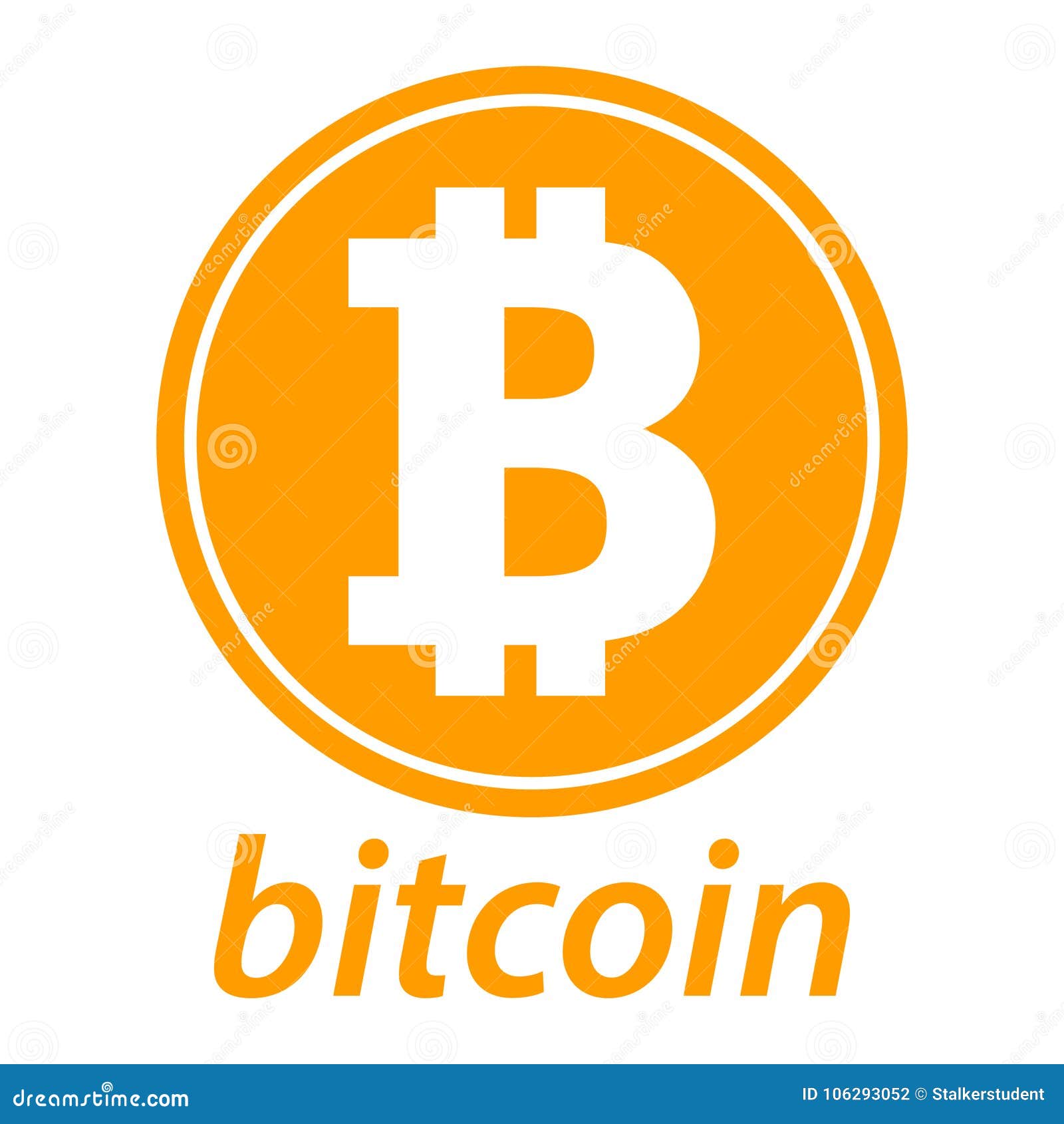 bitcoin logotipo skaidrus fonas)