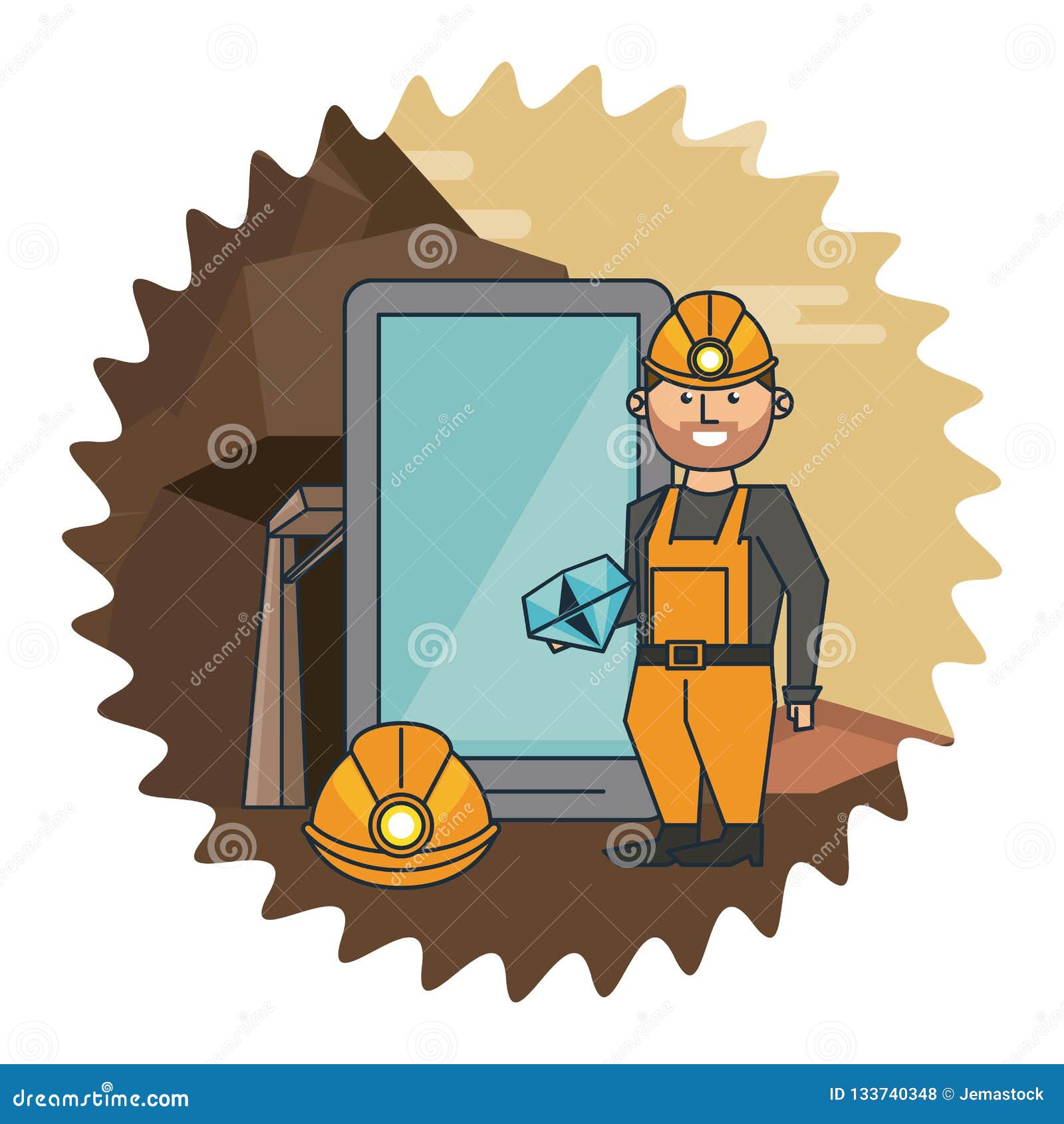 Bitcoin Mining And Investment Stock Vector - Illustration ...