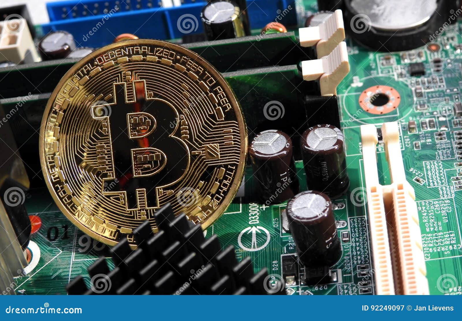 bitcoin on motherboard