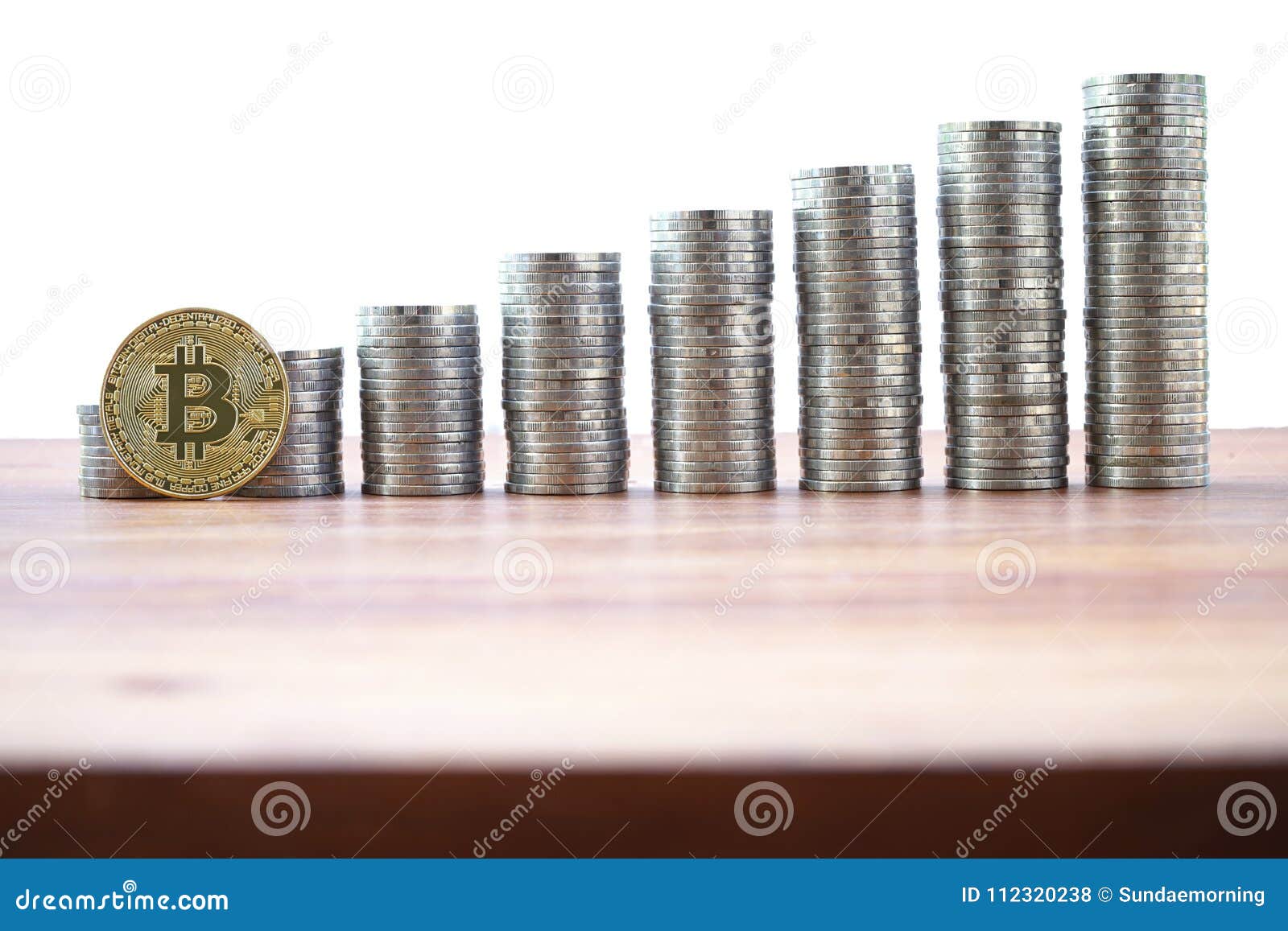 Bitcoin Multiply Trading Concept Stock Photo - Image of network, crypto:  112320238