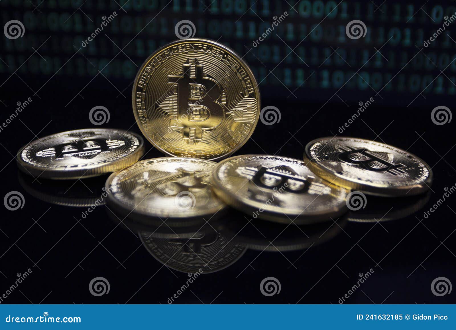 Bitcoin is an Open Source Peer-to-peer Electronic Cash System that Uses  Blockchain Technology Stock Image - Image of money, currency: 241632185