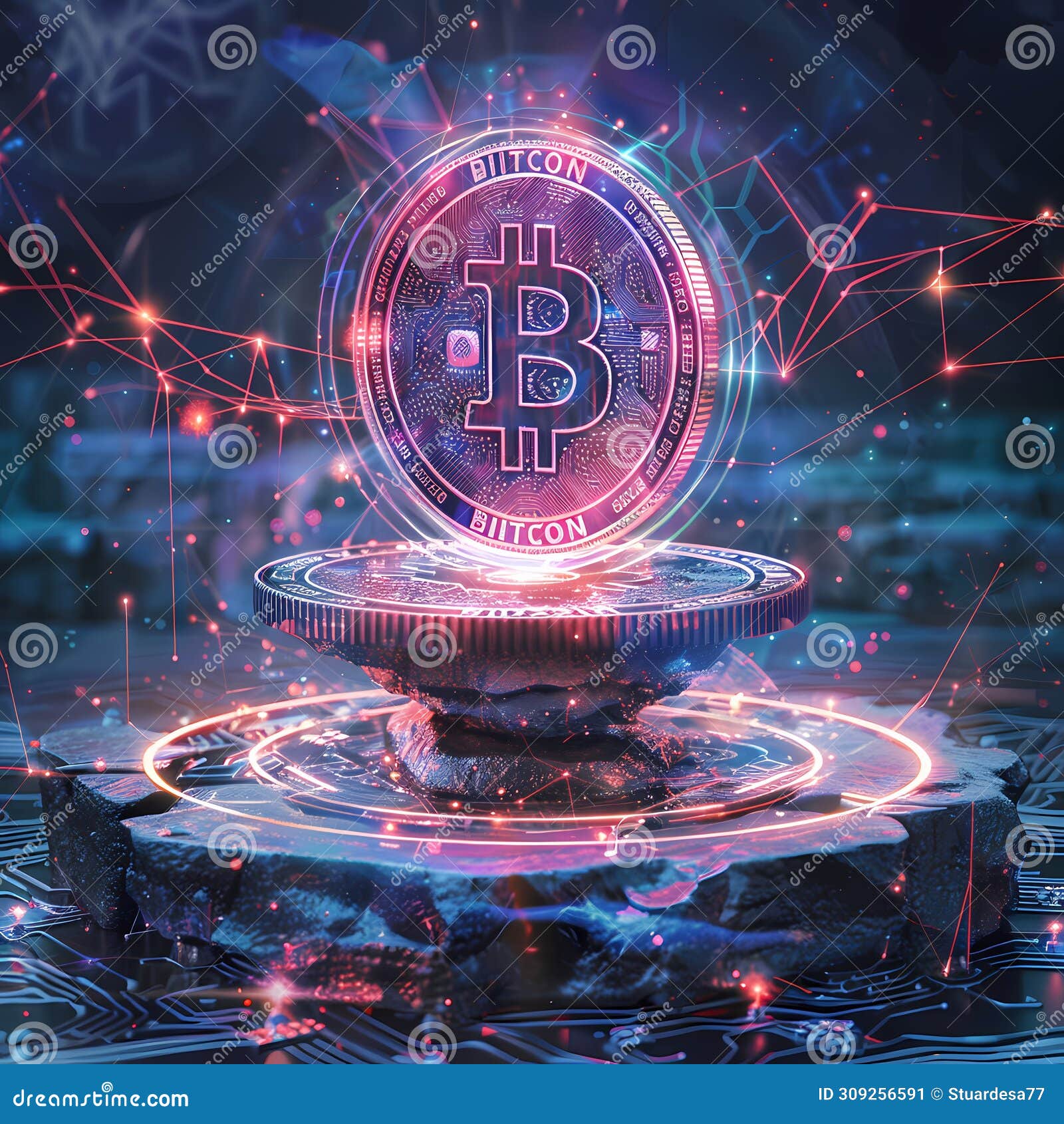 Bitcoin Network Nexus Stock Photos - Free & Royalty-Free Stock Photos from  Dreamstime