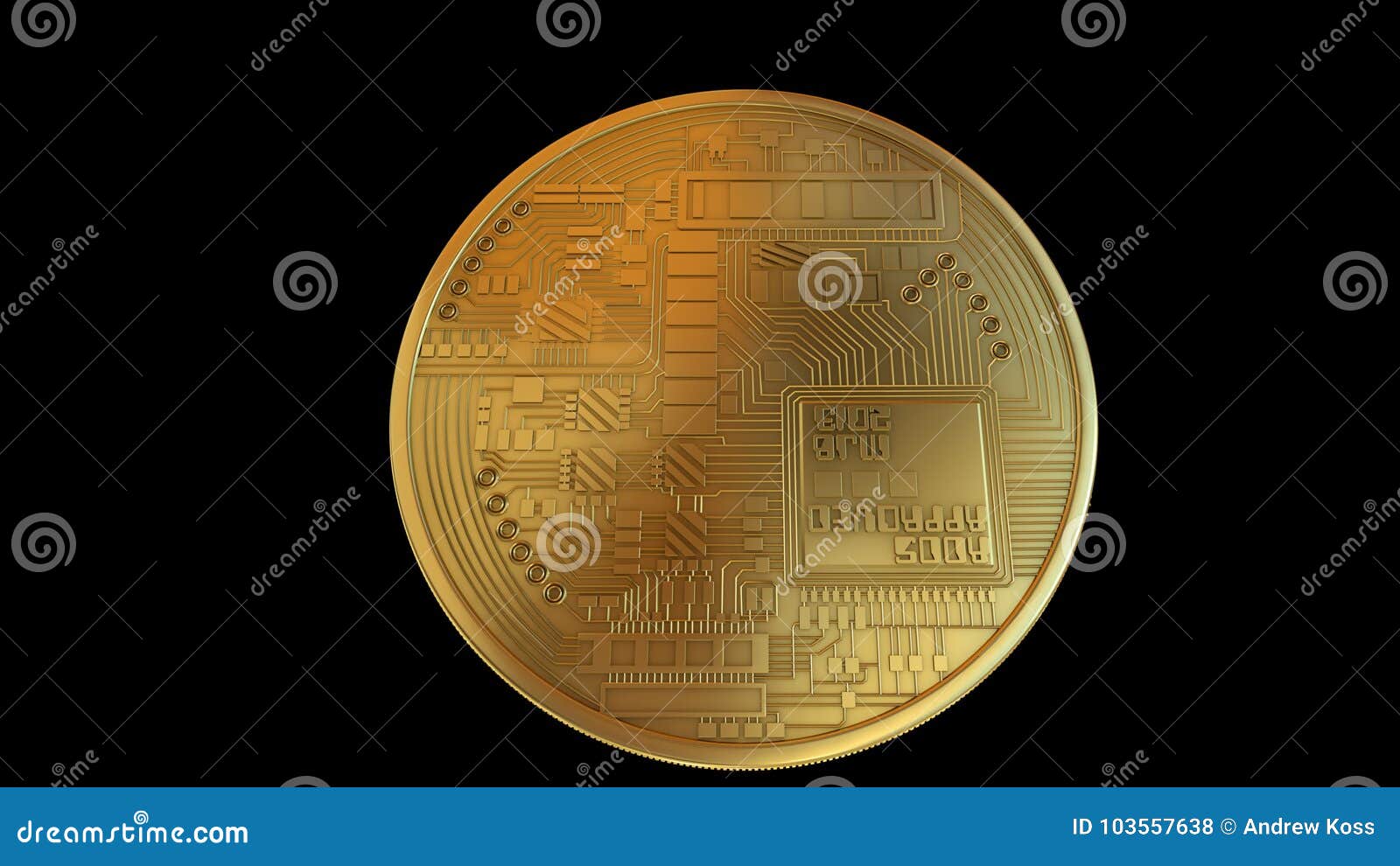 Bitcoin Spin Loop stock footage. Video of ecommerce - 103557638