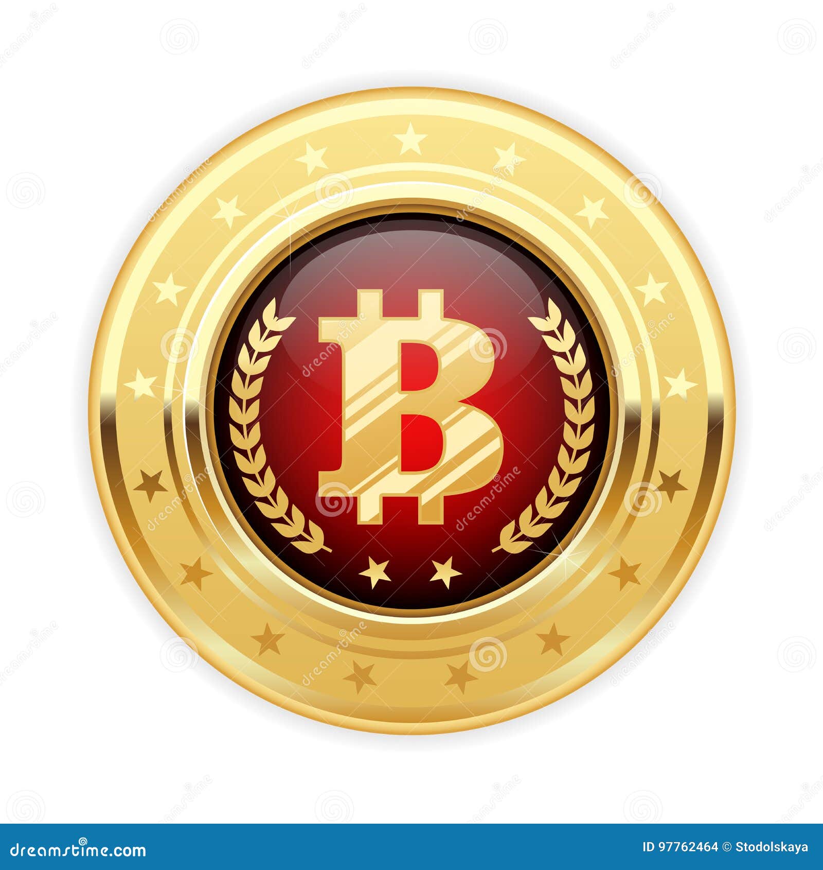 cryptocurrency merch icon