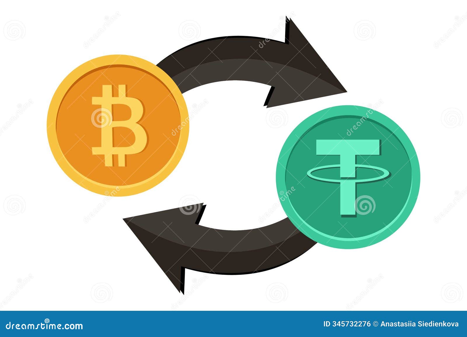 Tether Bitcoin Stock Illustrations – 1,072 Tether Bitcoin Stock  Illustrations, Vectors & Clipart - Dreamstime