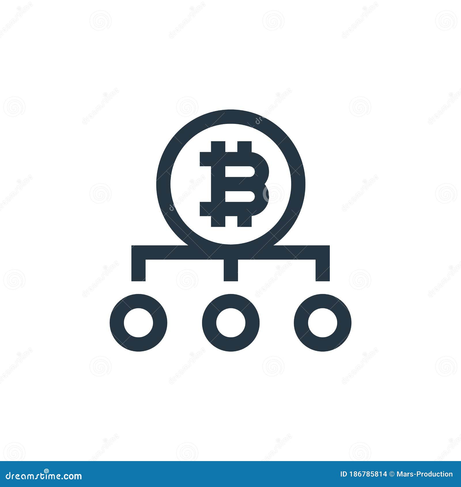 Bitcoin Vector Icon. Bitcoin Editable Stroke. Bitcoin Linear Symbol for Use  on Web and Mobile Apps, Logo, Print Media Stock Vector - Illustration of  coin, market: 186785814