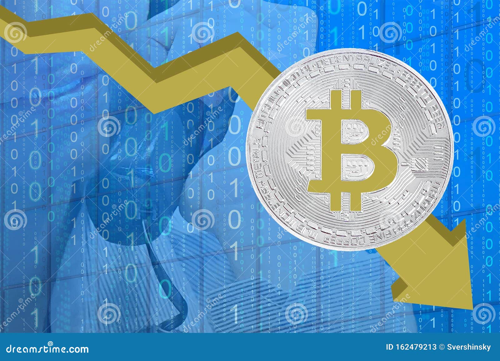 Bitcoins And New Virtual Money Concept. Bitcoin Is A New ...