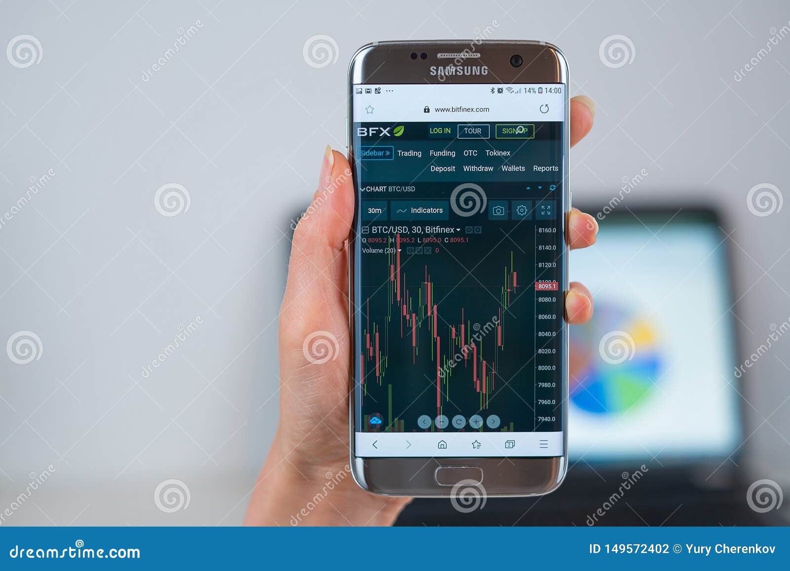 Bitfinex Web Site Opened On The Mobile Editorial ...