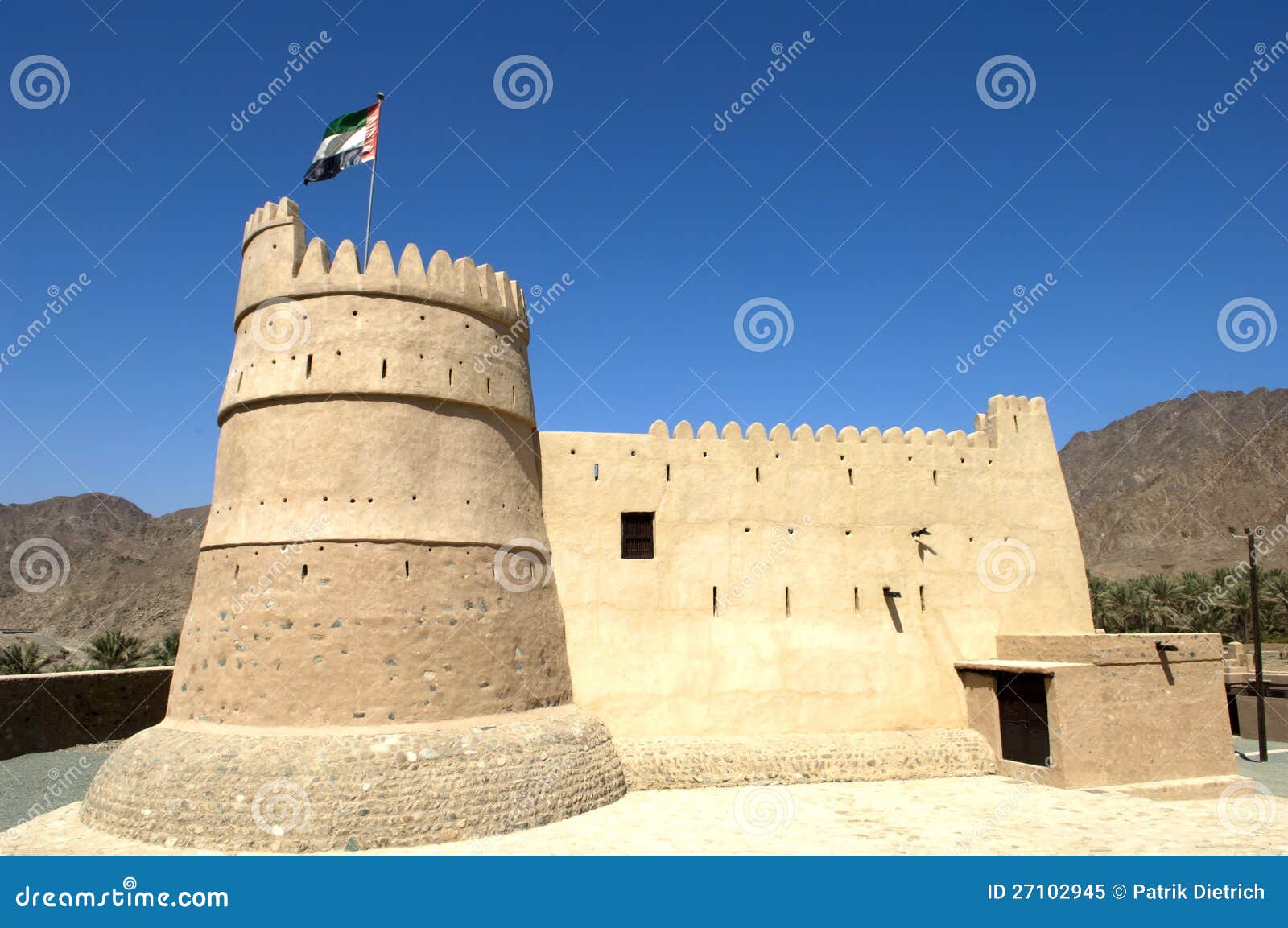 bithnah fort in fujairah united arab emirates