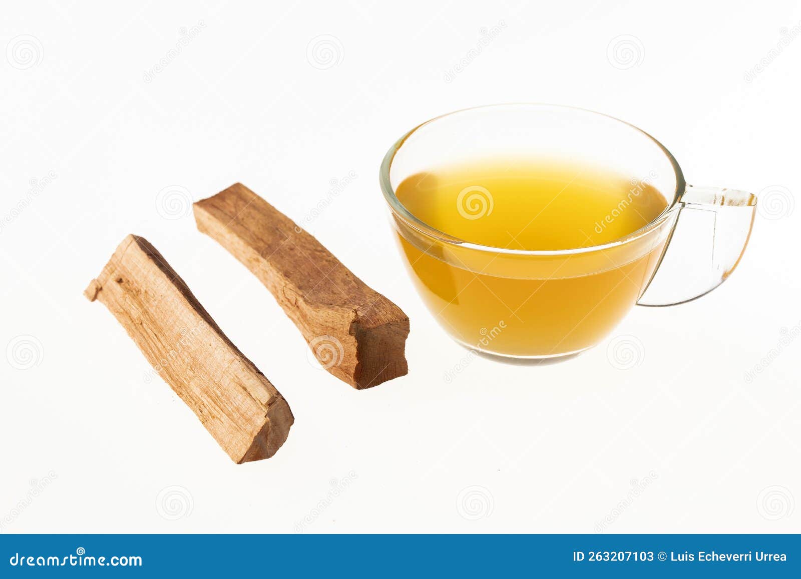 Bitter Chaparro Hot Drink Castela Erecta Spp. Texan Stock Image