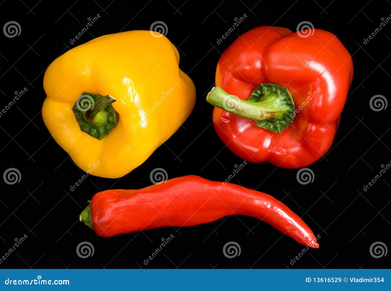 Bittere en paprika stock afbeelding. Image of product 13616529