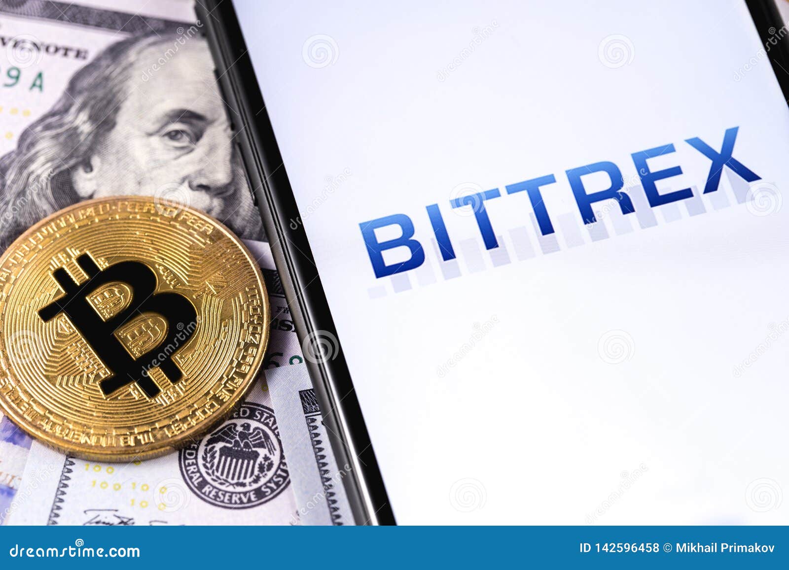 Bittrex Cryptocurrency Exchange Editorial Stock Photo ...