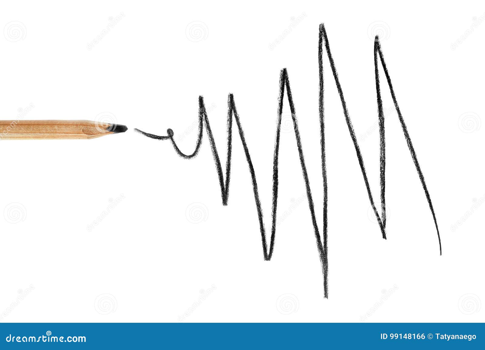 Black pencil drawing stock photo Image of draw pencil 99148166