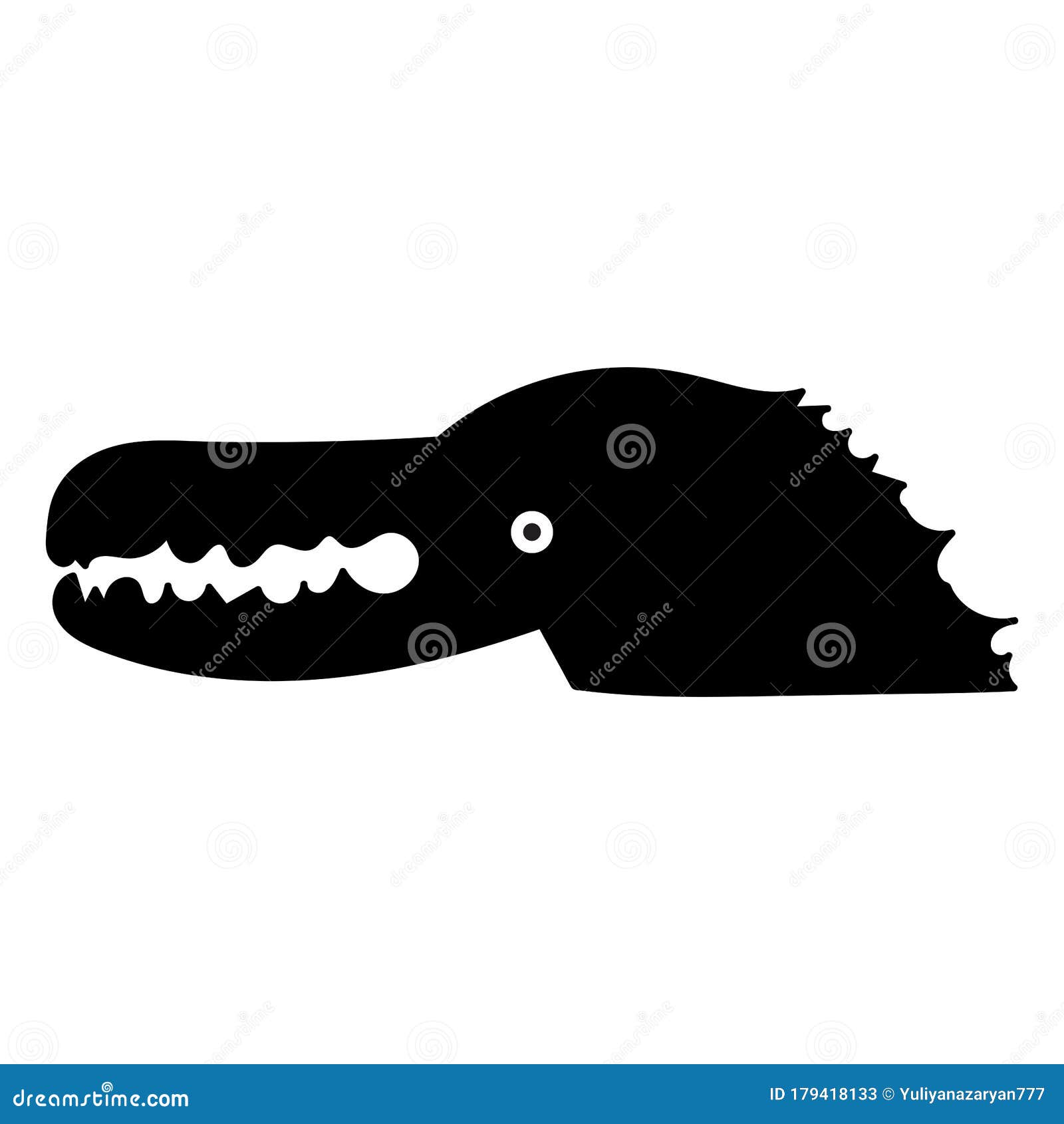 wallpapers Crocodile Silhouette Head black abstract silhouette head crocodile design drawing figure pattern stock illustration illustration of face eyes 179418133