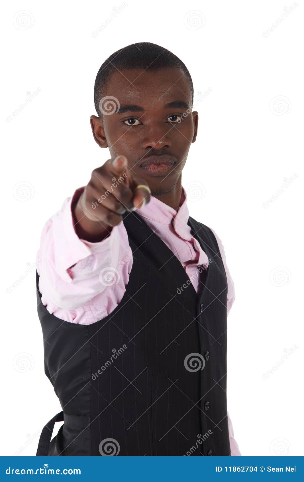 Black African businessman stock photo. Image of shirt 11862704