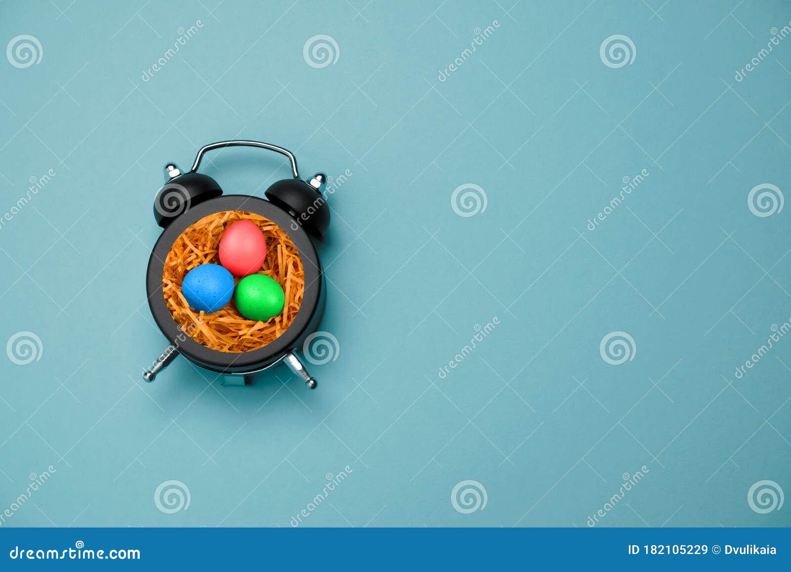 Big Clock Spring Spiral And Snail Shells Concept RoyaltyFree Stock