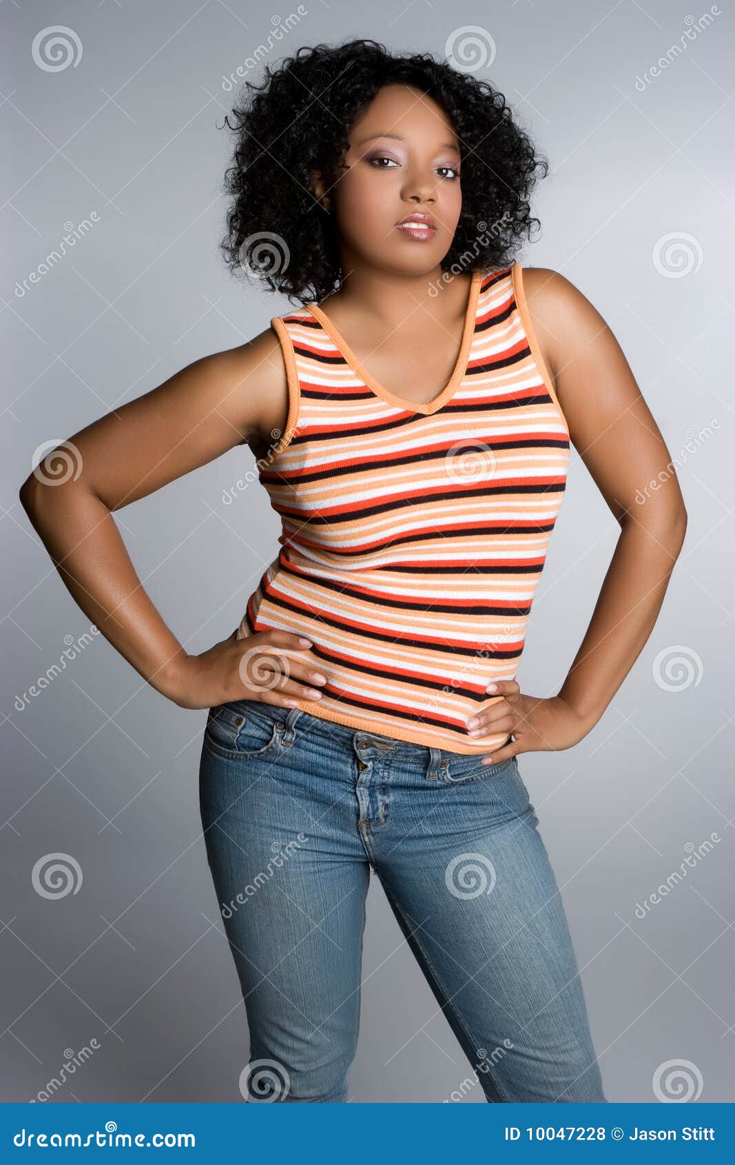 Black Attitude Woman stock photo. Image of pretty, beautiful 10047228