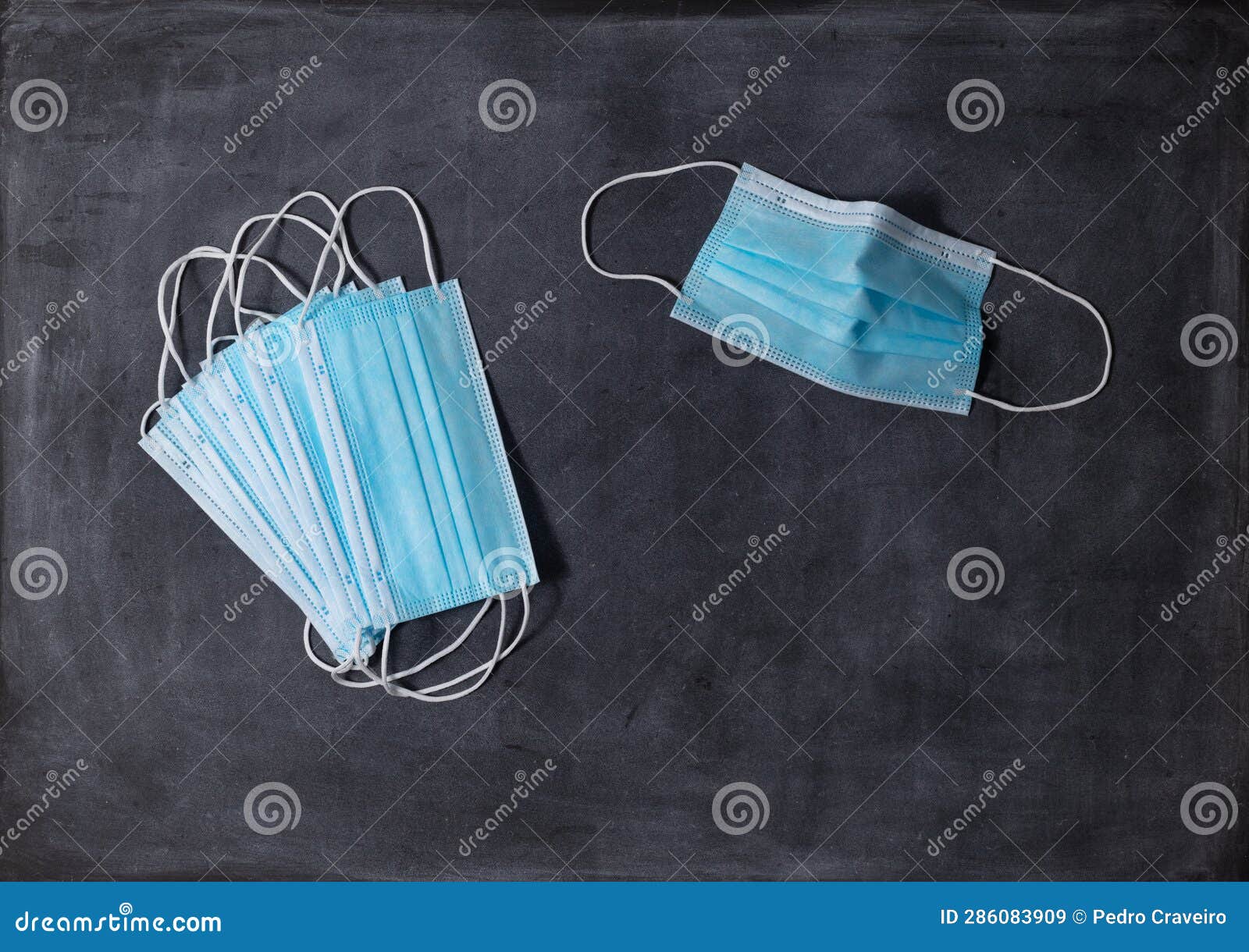 Black Background Filter Mask Prevention Stock Image Image of font