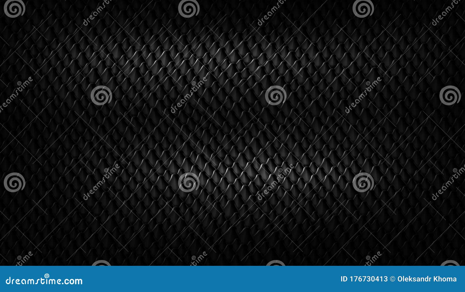 black background with realistic snake skin texture