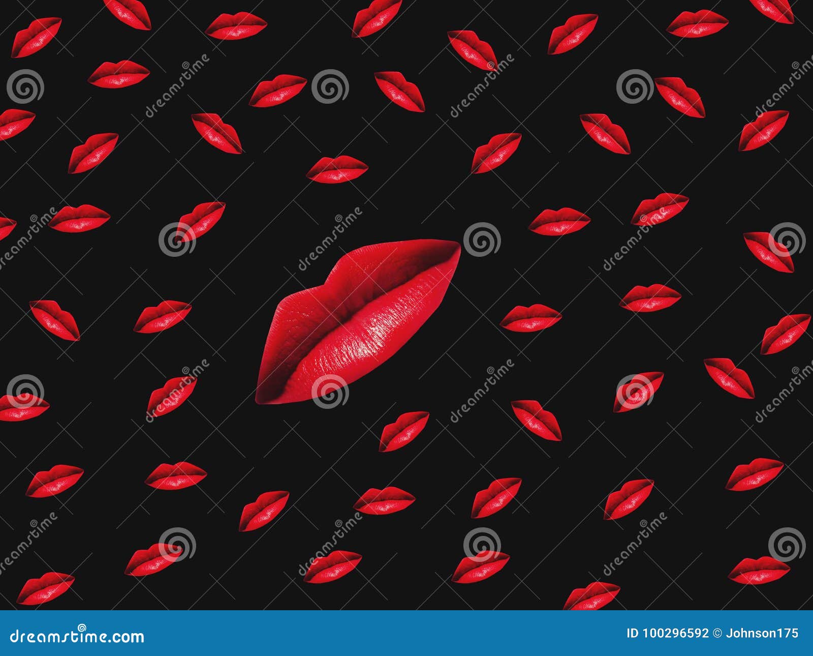 Smothered in Kisses Wallpaper Stock Photo Image of femininity