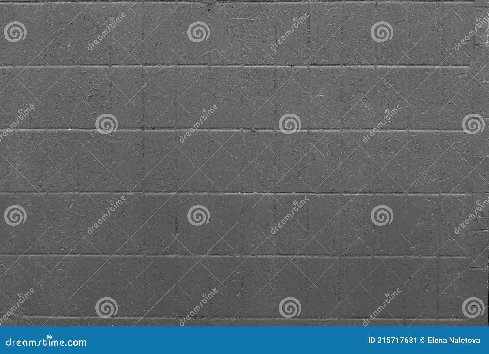 Black Background Walls of Square Tiles. Painted with Black Paint