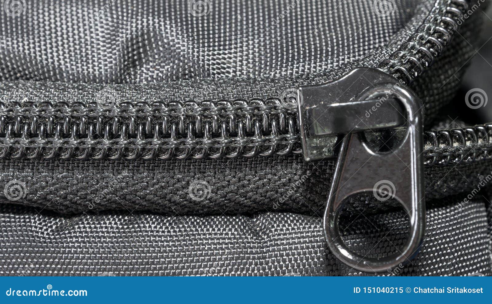 Black bag zipper stock image. Image of casual, backdrop 151040215