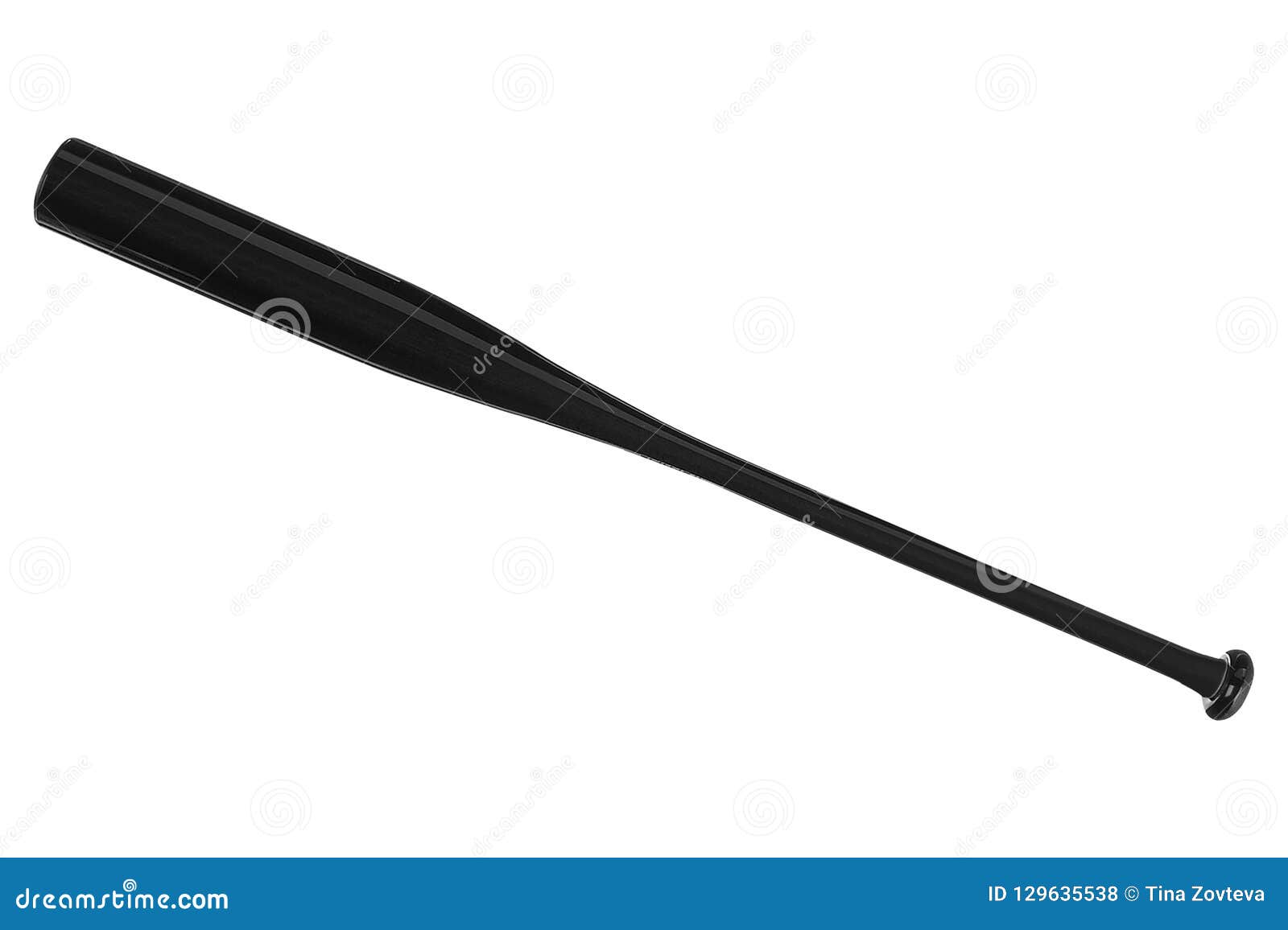 Black Baseball Bat Isolated on White Stock Photo Image of sport