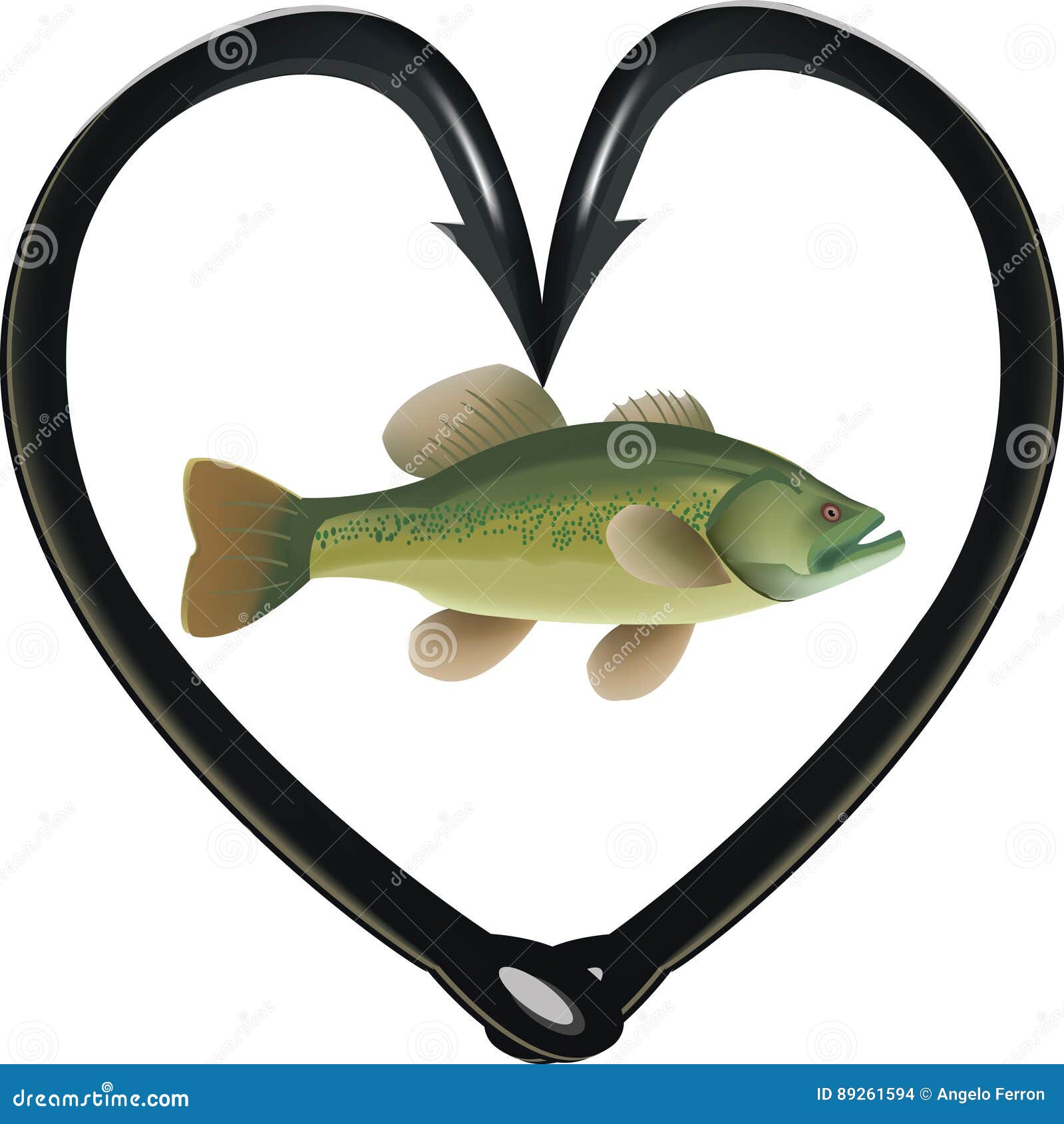 Fish Hooks Bass Stock Illustrations – 191 Fish Hooks Bass Stock