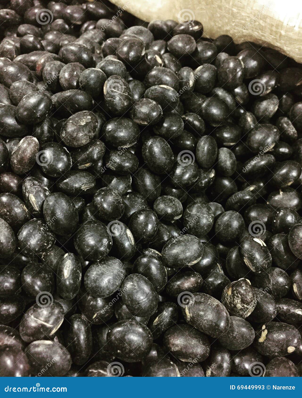 Black beans stock image. Image of black, sack, beans 69449993