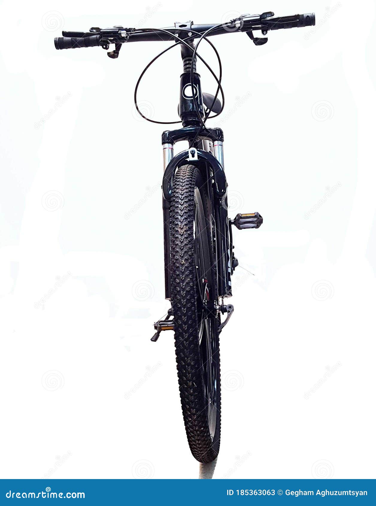 black bike white wheels