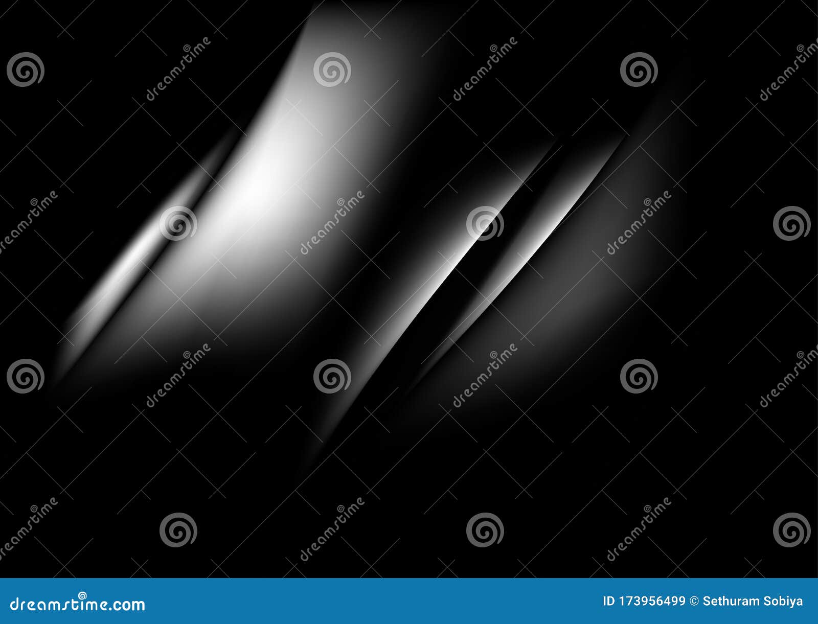 Black Black and White Digital Background Vector Illustration Design Stock Vector Illustration