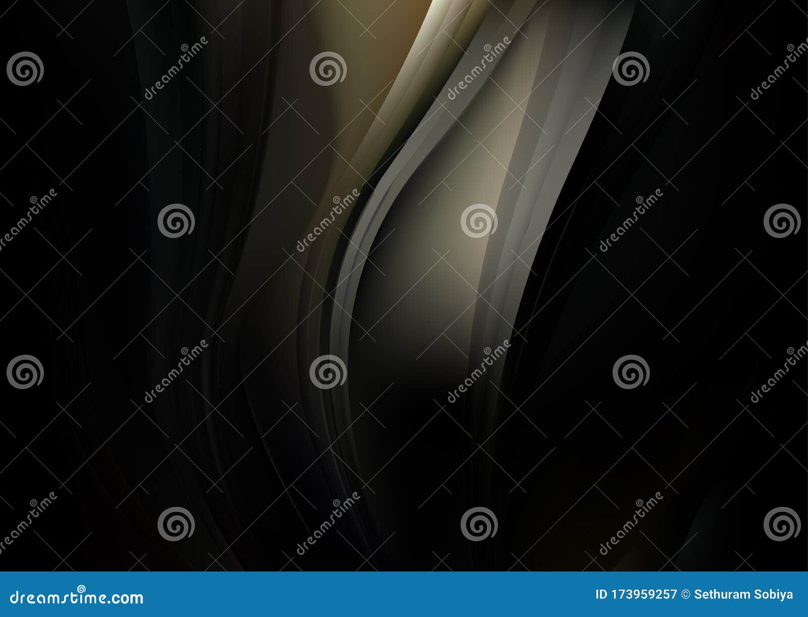 Black Black and White Digital Background Vector Illustration Design Stock Vector Illustration