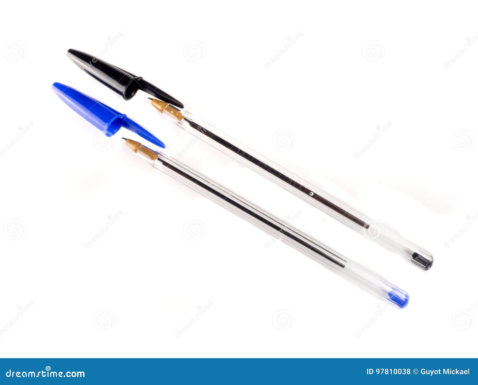 Blue White and Black Compson Pen