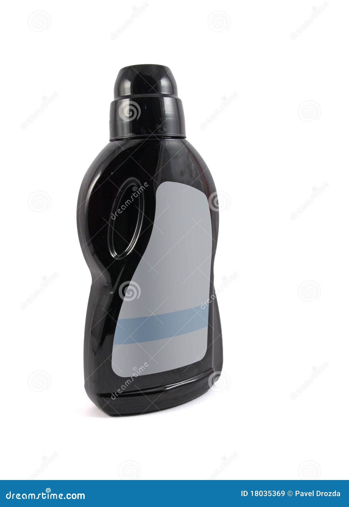 Black Bottle Of Shampoo Royalty Free Stock Images Image 18035369