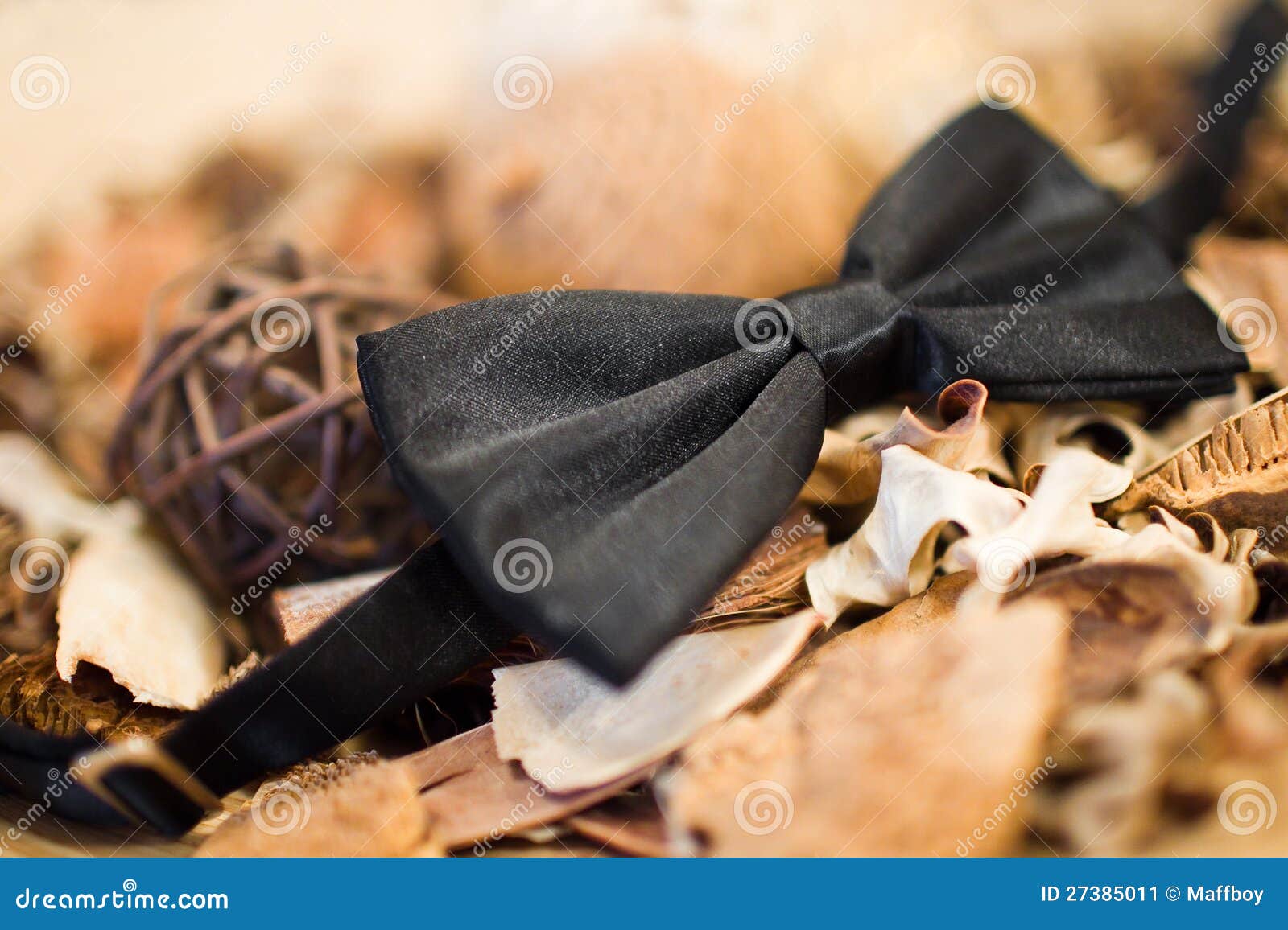 Black bow tie stock image. Image of elegant, fashion - 27385011