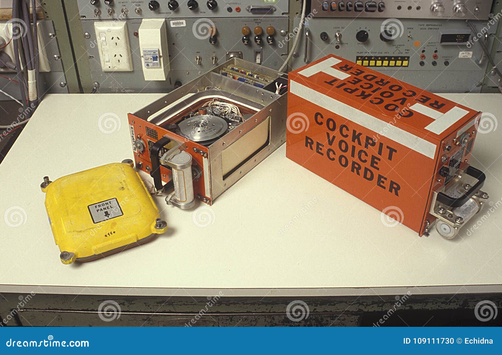 Black box flight recorder stock photo. Image of black - 109111730