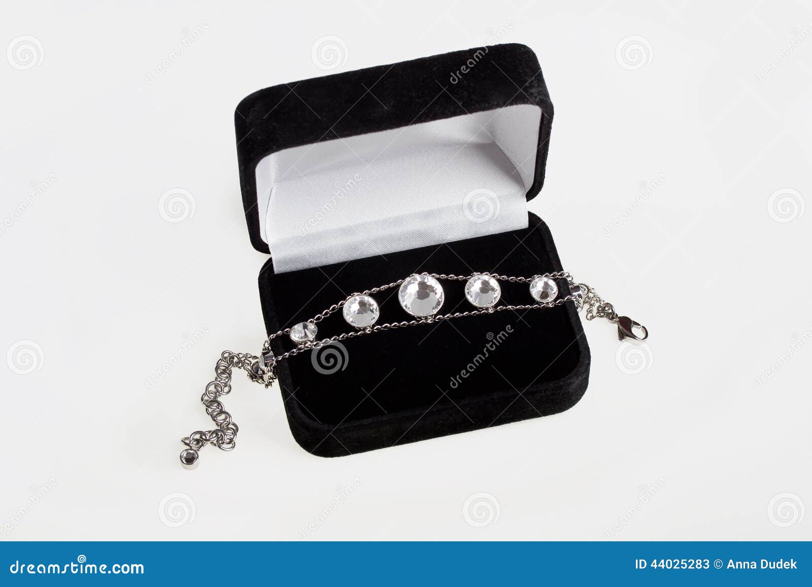 Black box and a jewelry stock image. Image of elegance 44025283