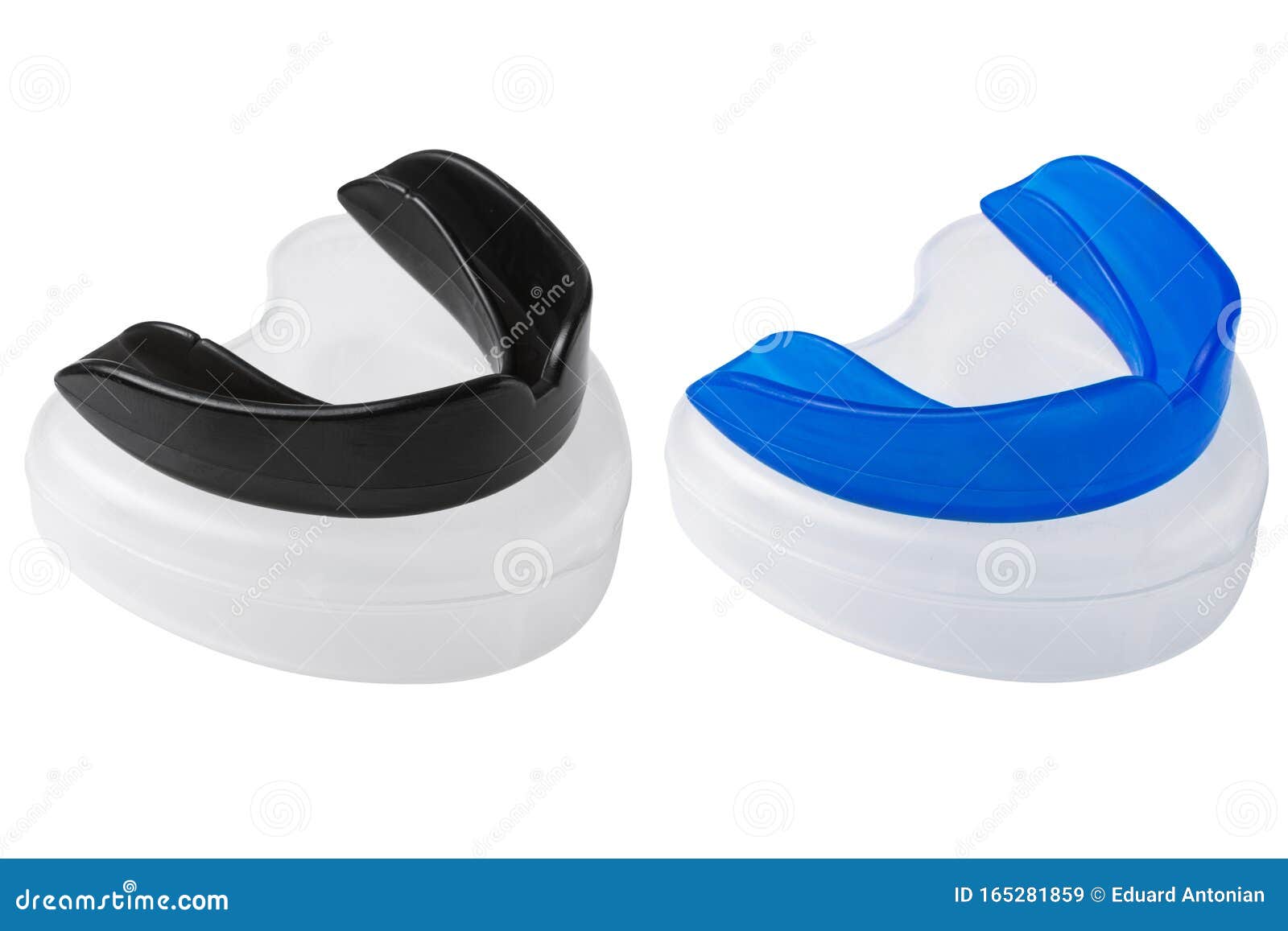 Black Boxing Kappa Lies on a Plastic Container, on a White Background