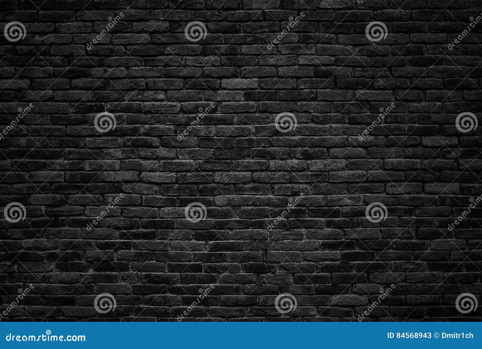 black brick wall, dark background for 