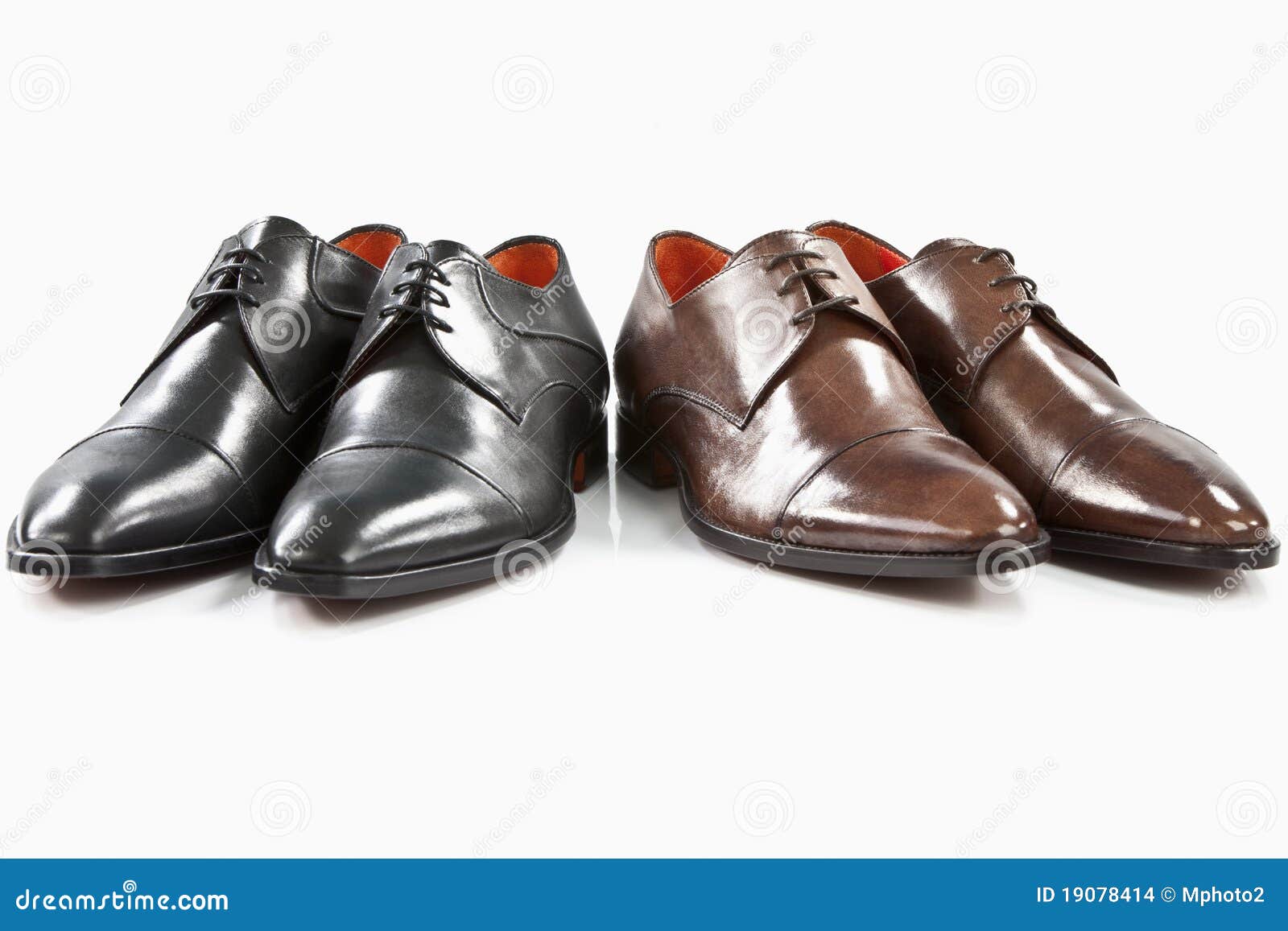 Black and Brown Leather Shoes Stock Photo Image of brown, elegant
