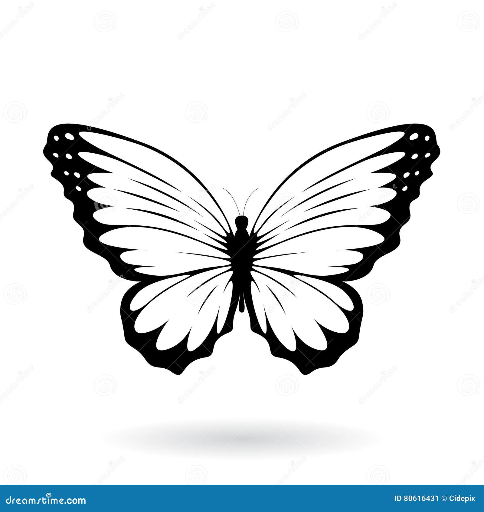 Black Butterfly Logo White Stock Illustrations – 10,592 Black Butterfly Logo  White Stock Illustrations, Vectors & Clipart - Dreamstime