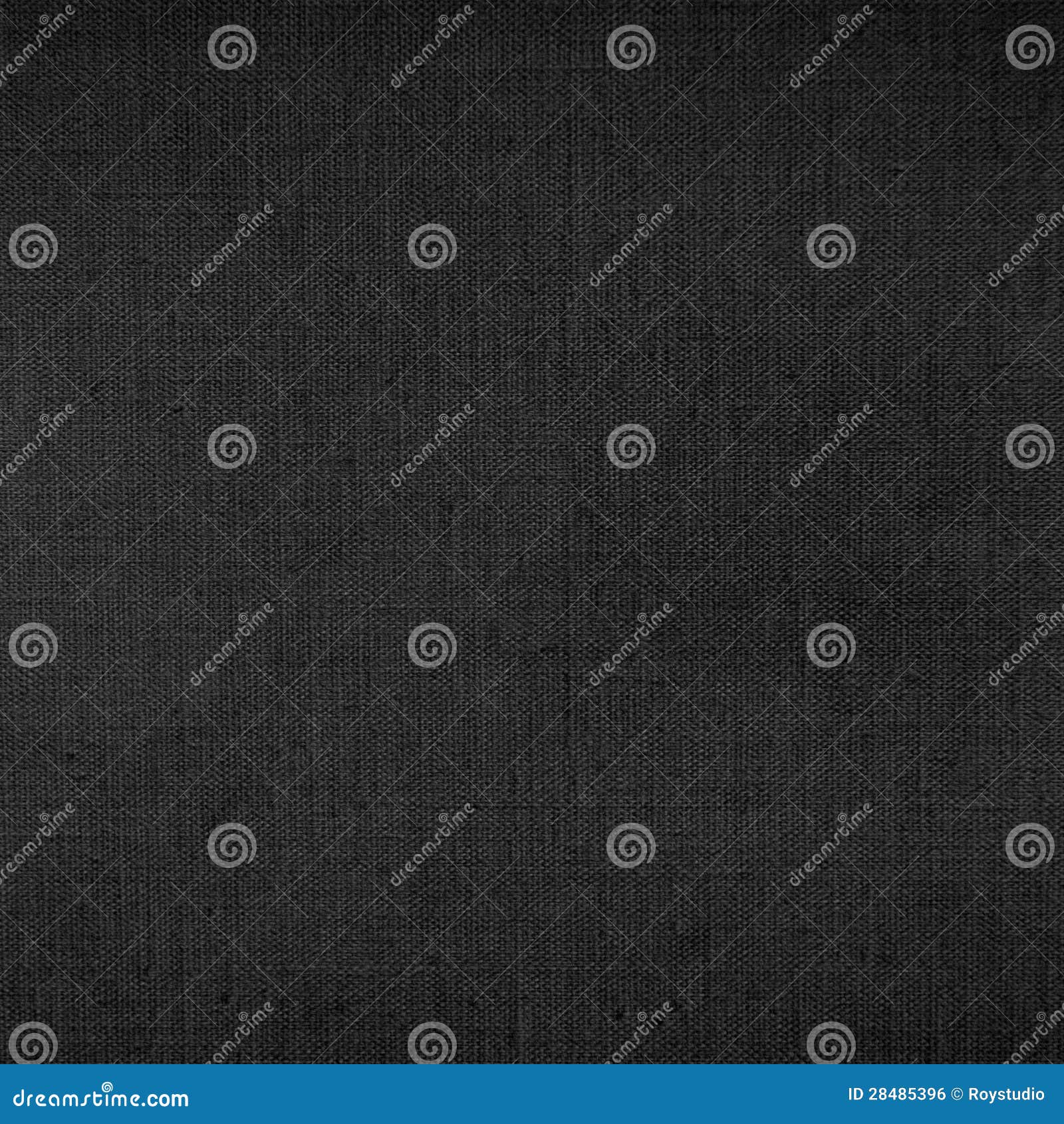 Black Canvas Texture Background Delicate Striped Pattern Stock Photo