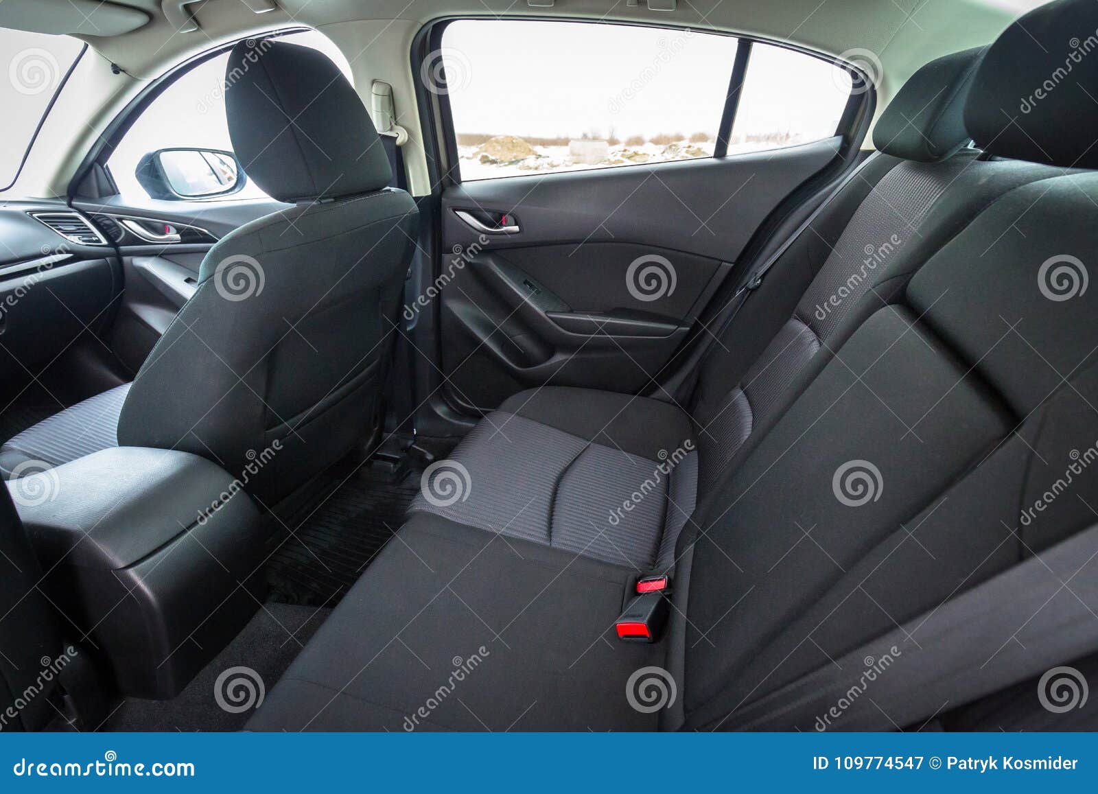 Black car interior stock image. Image of compact, luxurious 109774547