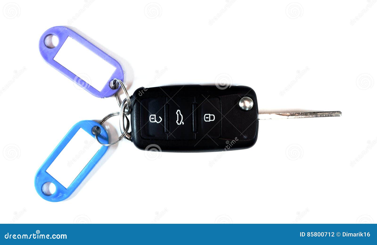 Download Black Car Key With Color Tags Stock Photo - Image of ...