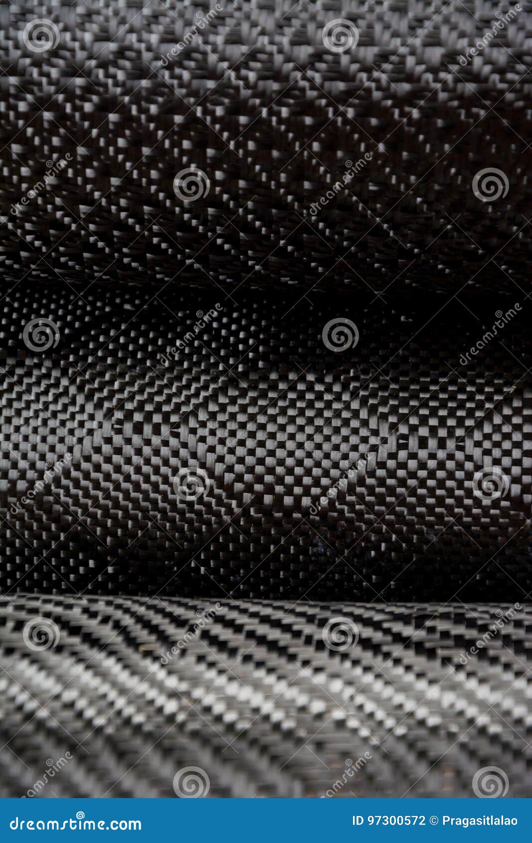 Black Carbon Fiber Composite Raw Material Close Up Stock Photo Image