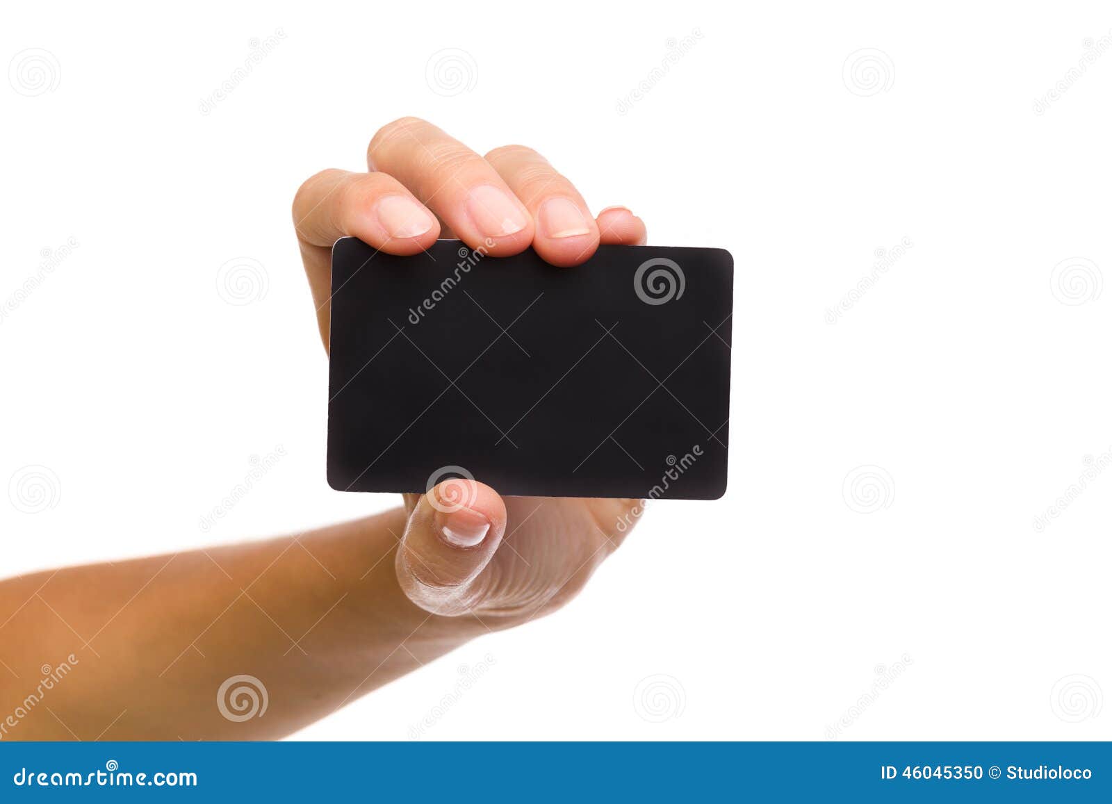The Black Card Stock Photo - Download Image Now - Credit Card, Human Hand,  Greeting Card - iStock