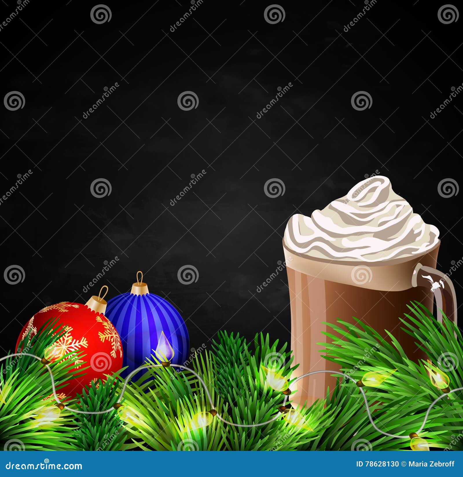 Hot Chocolate Chalkboard Stock Illustrations 518 Hot Chocolate